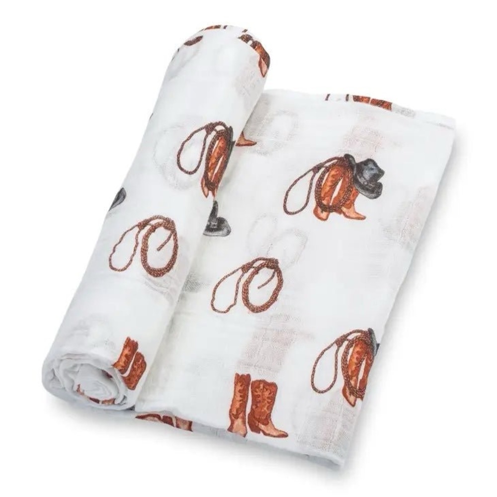Better in Boots baby swaddle